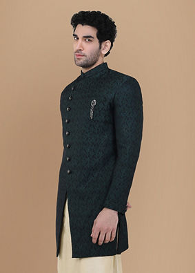 Manyavar coat suit sale